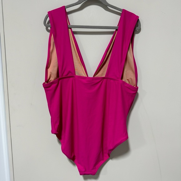 NWT J Crew V-neck One-piece Size 24 - Picture 4 of 6